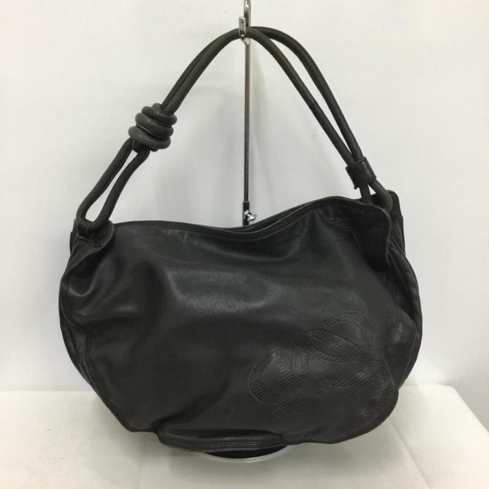 Loewe Top Handle Bag Leather Black